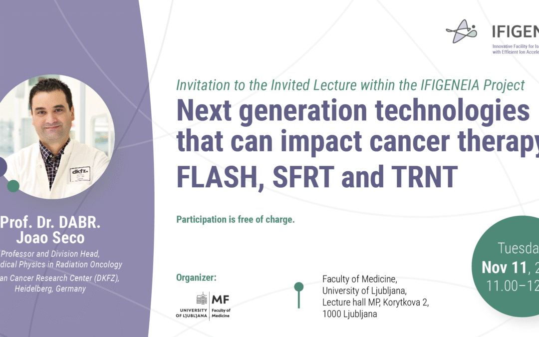 Invited lecture: Next generation technologies that can impact cancer therapy: FLASH, SFRT and TRNT