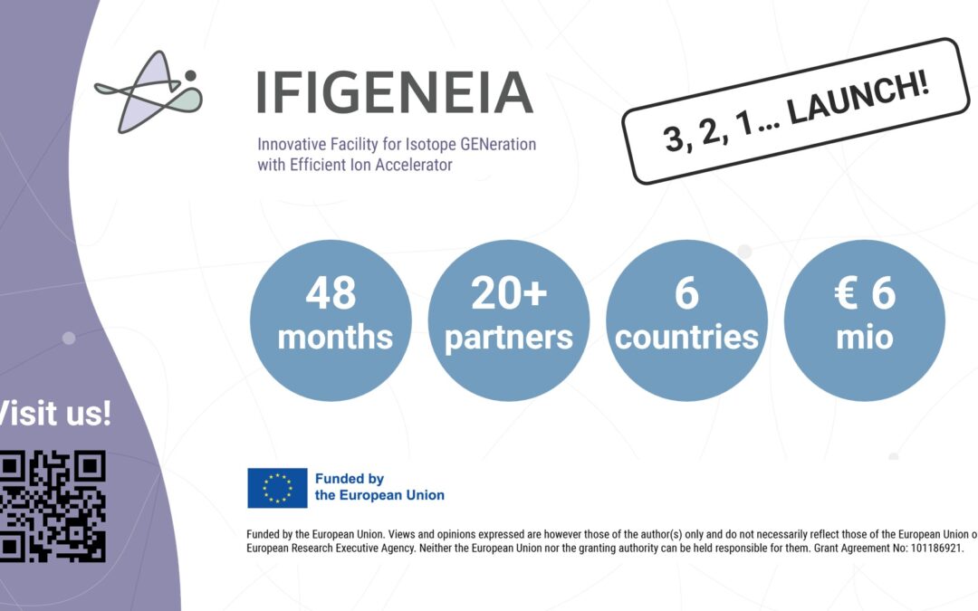 IFIGENEIA: Innovative Facility for Isotope GENeration with Efficient Ion Accelerator