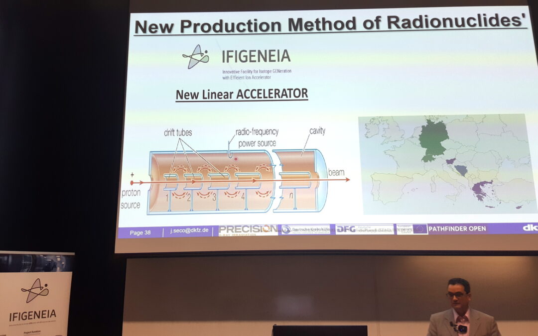 Presentation of new and promising technologies for cancer treatment with Prof. Dr. DABR. Joao Seco in Slovenia