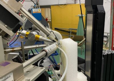 Technical setup of research instruments at NCSR Demokritos laboratory