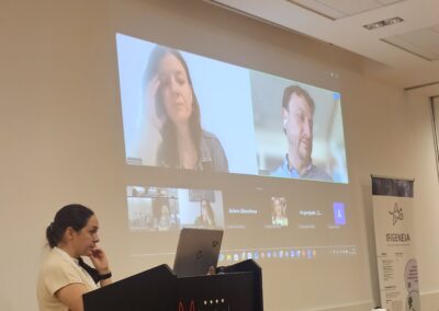 Online presentation during the IFIGENEIA Meeting