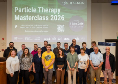 Particle Therapy MasterClass 2026, Jožef Stefan Institute, Ljubljana, Slovenia, foto: M. Verč