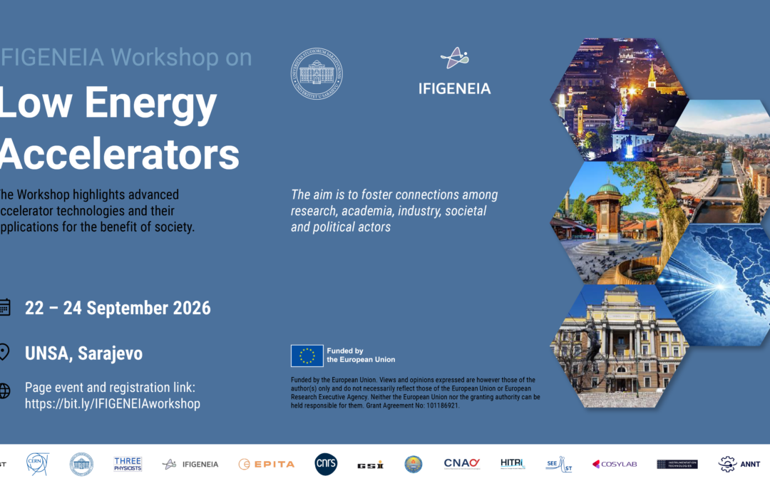 IFIGENEIA Workshop: Low Energy Accelerators