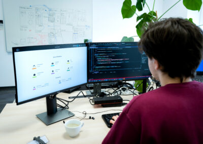 Software developer working on workflow and control software at Cosylab.